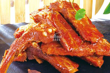 卤酱排骨：按斤上菜！