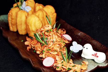 鳞虾小油条：三次过油