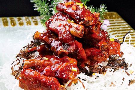 梅香肋排：要腌制24小时哦！