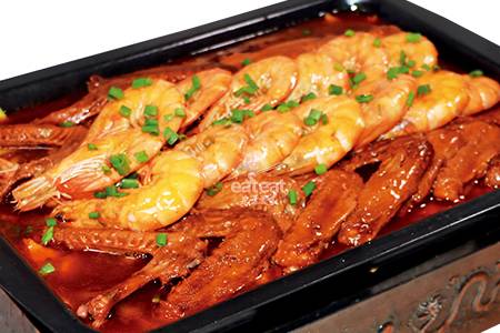 鸭翅爱上南美虾