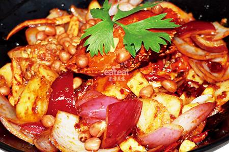 香辣蟹（自制香辣酱）