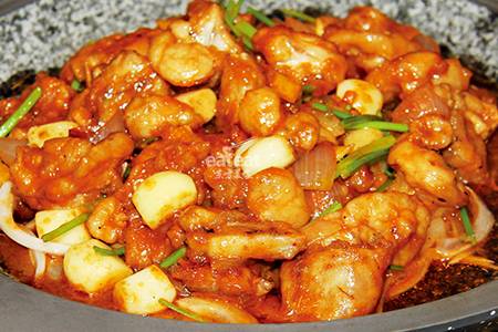 奇味酱烧牛蛙（自制奇味酱）