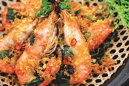 玉米片黄油明虾