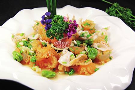 煎烹菊蜇西施舌