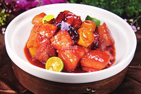 阿婆金橘烧肉：自制红烧肉汁