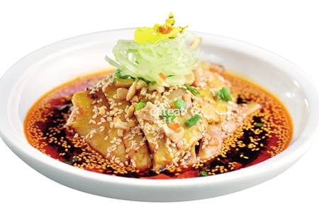 棒棒鸡：木棒来敲肉