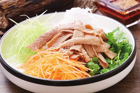 五彩橡子粉：自制酸辣汁