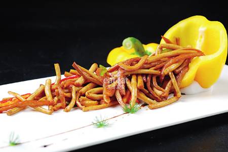 茶树菇美极爆小肚