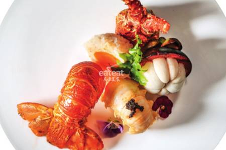 海盐烤煎龙虾仔