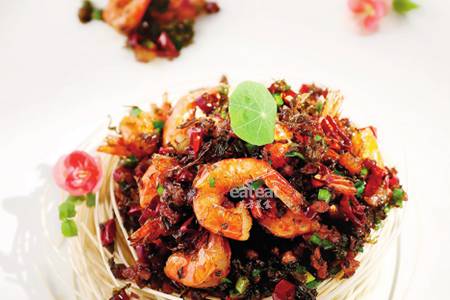 宜宾芽菜胡椒虾