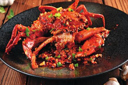 段氏香辣蟹：秘制香辣酱