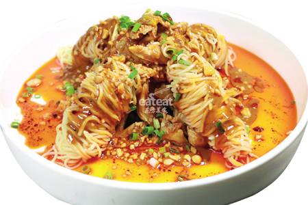 创新渝州鸡凉面：饭菜合一