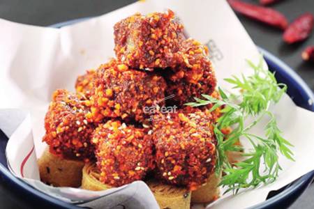 香酥牛肉日销100份