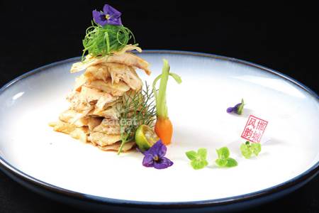 黑椒爽嫩片片鸡