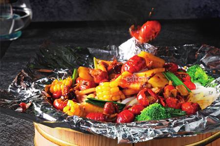 光头龙虾土豆粉