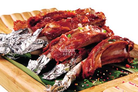 四种酱料烧鹿排