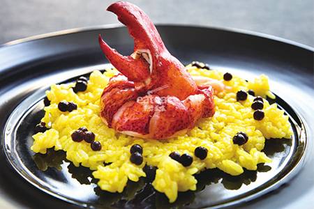 红花汁龙虾饭