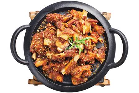 迷迭香风味小羊排