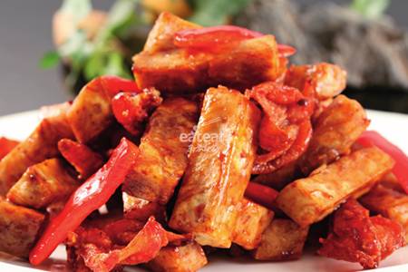 经典荔芋炒鸭掌