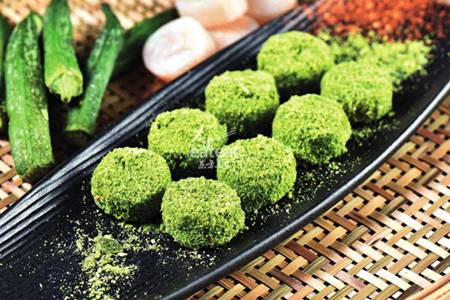 秋葵干雪花带子