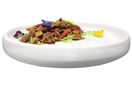 椒香扇贝烧菌菇