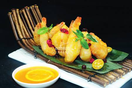 香果焗极品凤尾虾