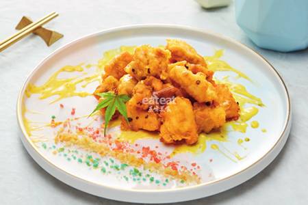 会跳舞的榴莲芒果鸡