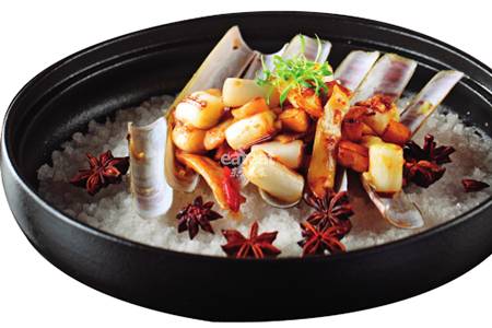 章丘大葱爆竹蛏