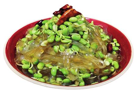 绿豆嘴拌土豆粉