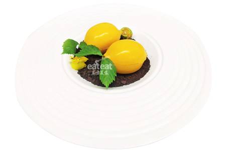 热情果柠檬慕斯