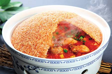 糖醋海鲜酥锅巴