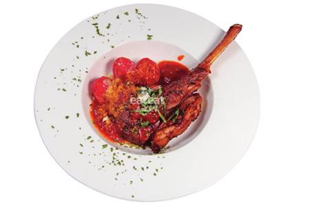 薄荷小番茄浓汁焗新西兰羊排