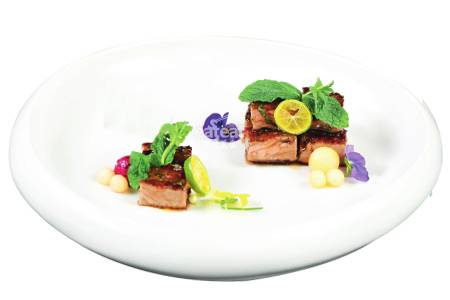 薄荷汁泰式小牛肉