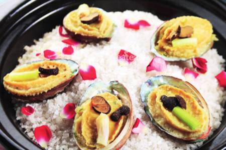 黑松露盐焗鲍鱼