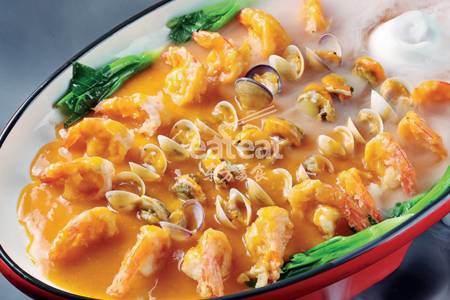 花雕芙蓉蒸海上鲜