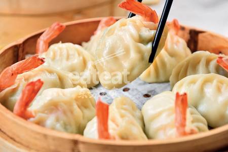 招牌大虾蒸饺