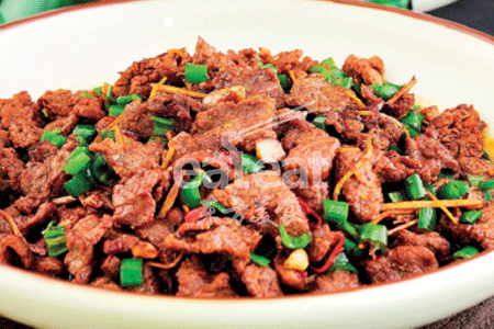 【爆款菜：30秒热炒】火焰牛肉