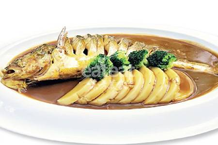 家烧野生大黄鱼