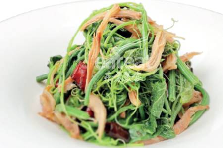 青藤炝拌手撕鸡