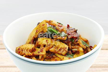 【农家小炒】春笋炒腊肉