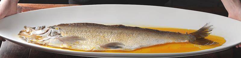 清蒸太湖大白鱼