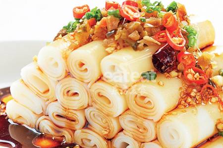 【凉菜】QQ凉皮卷