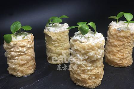 【凉菜】香椿芽拌豆腐