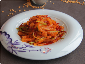 酸辣烩肚丝