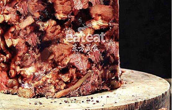 视频｜明档摆放50斤、高半米的超大牛肉墩，视觉冲击力贼强！