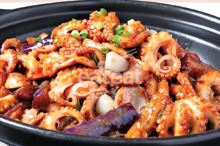 【新口味】线茄烧八带