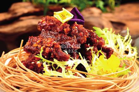 【满口酥香】大千干烧牛肉