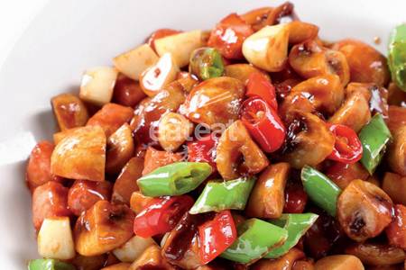 【边料巧用】香菇根小炒