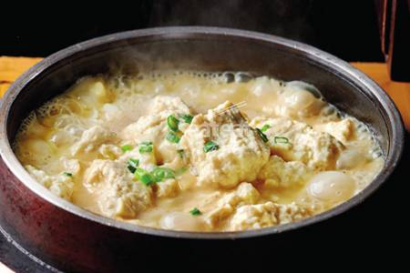 【鸡汤煲制】相思豆腐