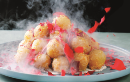 网红爆款菜 玫瑰南瓜酥